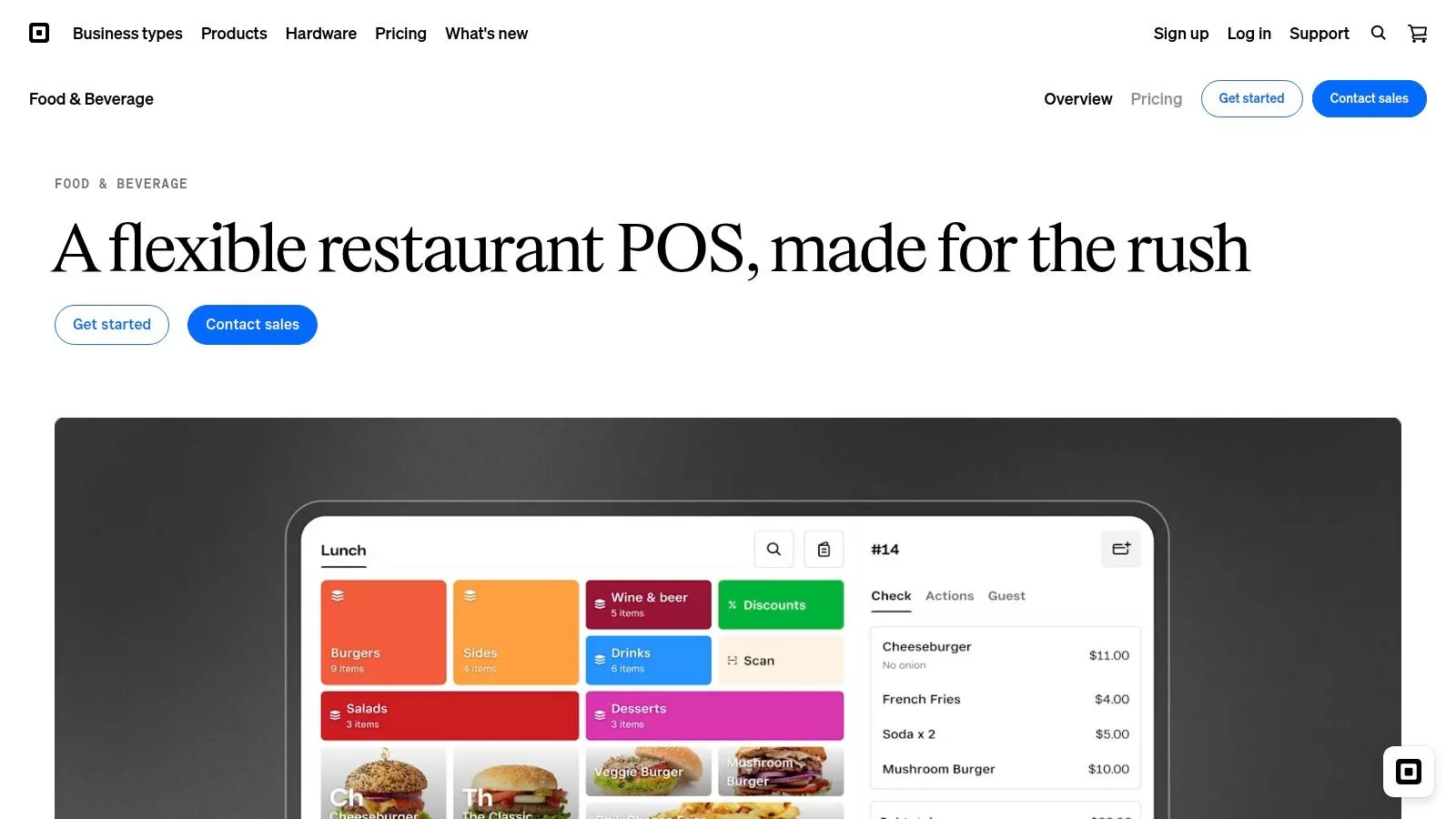 Square for Restaurants